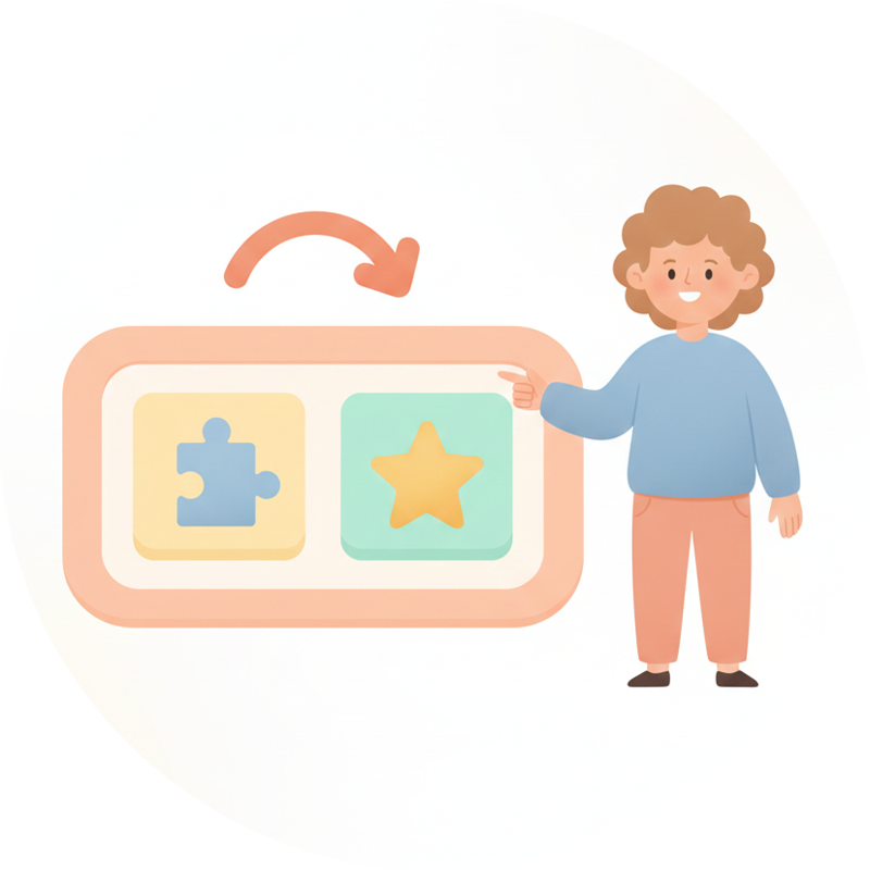 First/Then Boards illustration